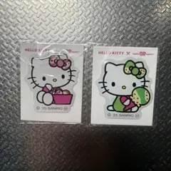 【匿名配送 新品未使用】サーティーワン 限定 キティ ぷっくりシール 2種セット
