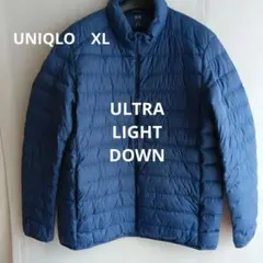 UNIQLO ウルトラライトダウン　 ネイビー　XL