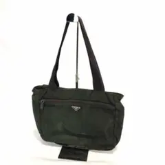 PRADA プラダ トートバッグ ナイロン ロゴ カーキ レディースブランド