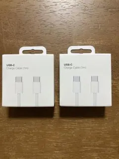 【新品未開封】USB-C Charge Cable 1m 2本セット