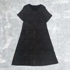 90's VINTAGE 半袖ワンピース フェアリーグランジ ブラック FREE