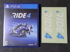 PS4 RIDE4 RIDE 4 シール付き