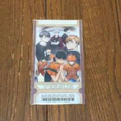 ハイキュー ビジュアルクリアチケット