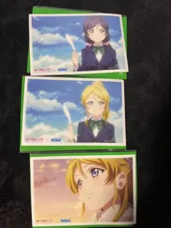 ラブライブ μ’s クリアブロマイド