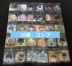 ドラゴンボール 超戦士シールウエハース超 融合と合体の超越者　全30種　コンプ