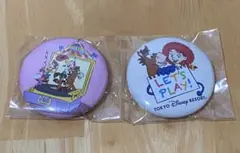 東京ディズニーリゾート　缶バッジ２点