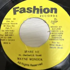 レゲエレコード wayne wonder /spear me