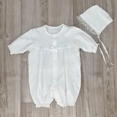 レース付き　ベビードレス　50-70