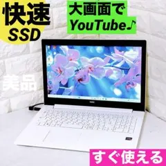 Windows11 NEC ノートパソコン SSD搭載 ノートPC