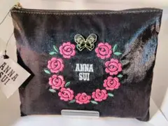 ANNA SUI アナスイ/専用収納ポーチ付きトートバッグ/エコバッグ/未使用品のサムネイル
