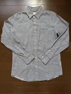 BACK NUMBER ストライプ 長袖シャツ M