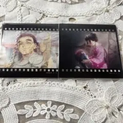 鬼滅の刃　DINING お楽しみくじ　フィルム風クリアカード/狛治　恋雪　慶蔵