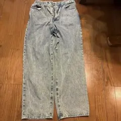 値下げ可MONO-MART ケミカルウォッシュ デニムパンツ