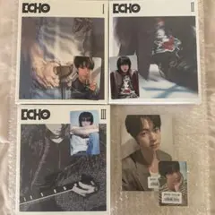 BTS JIN ジン　Echo 未開封3形態セット　ユニバ特典ラキドロ付き