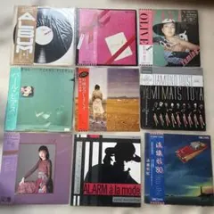 シティ・ポップ レコード 八神純子、杏里、角松敏生、刀根麻理子 14枚