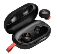 dyplay ワイヤレスイヤホン ブラック・レッド