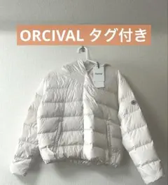 ORCIVAL フード付き　ショートダウンジャケット　ホワイト　新品❣️タグ付き❣️のサムネイル