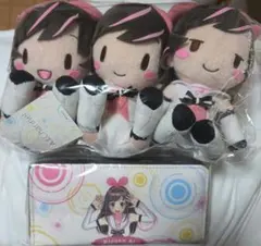 キズナアイ・ぬいぐるみ3種★財布セットのサムネイル