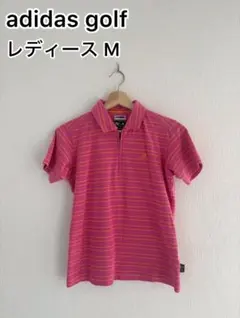 アディダスadidas golf レディース Mサイズ ポロシャツ ⭐︎美品⭐︎