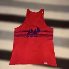 Supreme タンクトップ M レッド 10番 Supreme タンクトップ M レッド/ホワイト - メルカリ