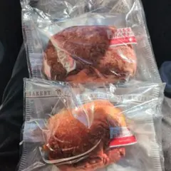 セブンイレブン ハッピーくじ C賞 お好み焼きパンポーチ 欧風カレーパンポーチ