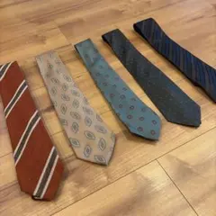 GIVENCHY等 ネクタイ 5本セット