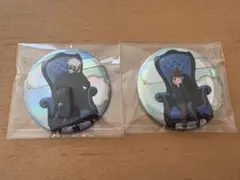 呪術廻戦　Chair Blue 缶バッジ　五条悟　家入硝子