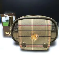 OLD COURSE ゴルフポーチ チェック柄