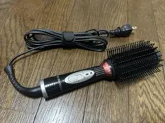 ブラシヘアアイロン ブラック
