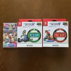 switch マリオカート8 デラックス + ハンドルセット
