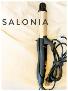 【美品】SALONIA カールアイロン ゴールド/ブラック