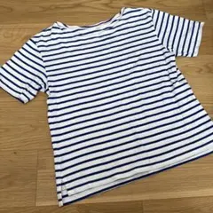 青ボーダー　千趣会　ベルメゾン　綿100