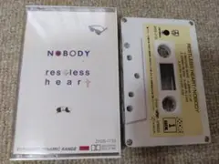 【希少】RESTLESS HEART/NOBODY カセットテープ