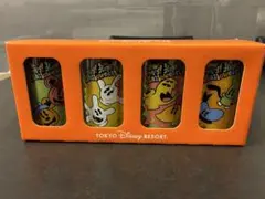 【新品未使用】東京ディズニーリゾート ハロウィン グラス4個セット 2015