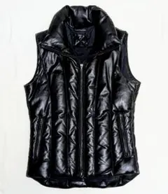 ダウンベスト本革