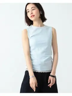 BEAMS BOY / パターン メッシュ ノースリーブのサムネイル