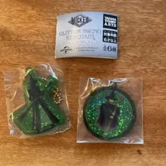 WICKED ガチャ　グリッター スウィング キーホルダー エルファバ2点