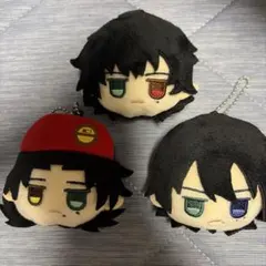 ヒプマイ 山田一郎 二郎 三郎 ダイソー フェイス ぬいぐるみキーホルダー