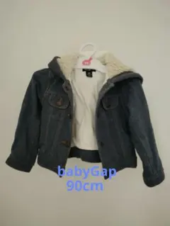 babyGap フード付デニム風 ジャケット 18-24ヶ月　90cm