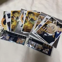 名探偵コナン SEGAラッキーくじ 5点 ブックマーク風キーホルダー ステッカー