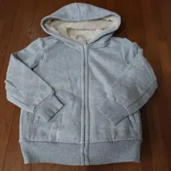 UNIQLO ユニクロ　ボアスウェットフルジップパーカー