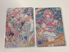 ひみつのアイプリ 七浦おとめ サイン ☆4カード セット
