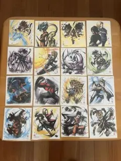 ドラゴンボール　色紙アート 4 コンプリート