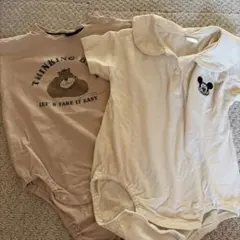 半袖ロンパース