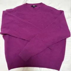 UNIQLO womanプレミアムラムクルーネックセーター（長袖）のサムネイル