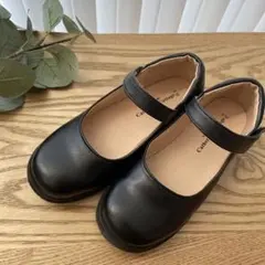 【着画あり】 箱無し　キャサリンコテージ　20㎝　フォーマルシューズ　黒