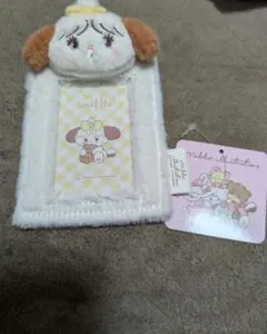 mikko illustrations ぬいぐるみ付きカードケース スフレ