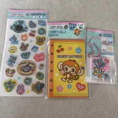 セリア エンジェルブルー シール帳 ディジーラヴァーズ ミニミニブック　平成女児