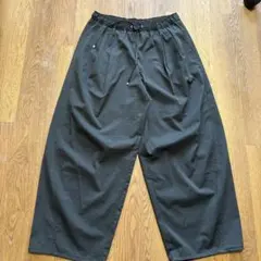 GU バレルレッグプルオンパンツ レディース 黒 XL