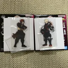 ル*ー様 一番くじ 僕のヒーローアカデミア F賞アクリルスタンド 仲良し2体セッ